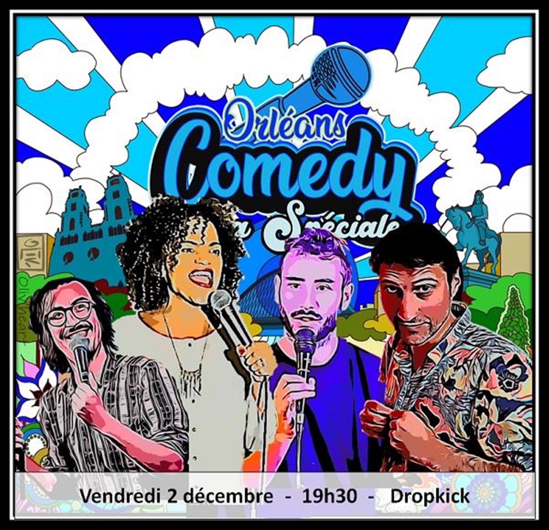 Portrait de Artistes du Olréans Comedy