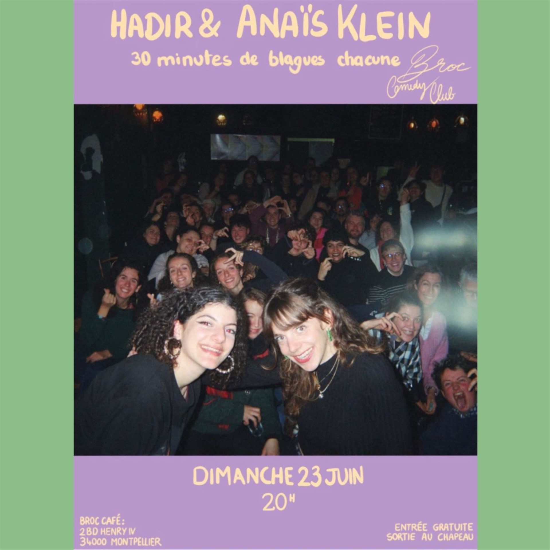Portrait de Hadir & Anaïs Klein