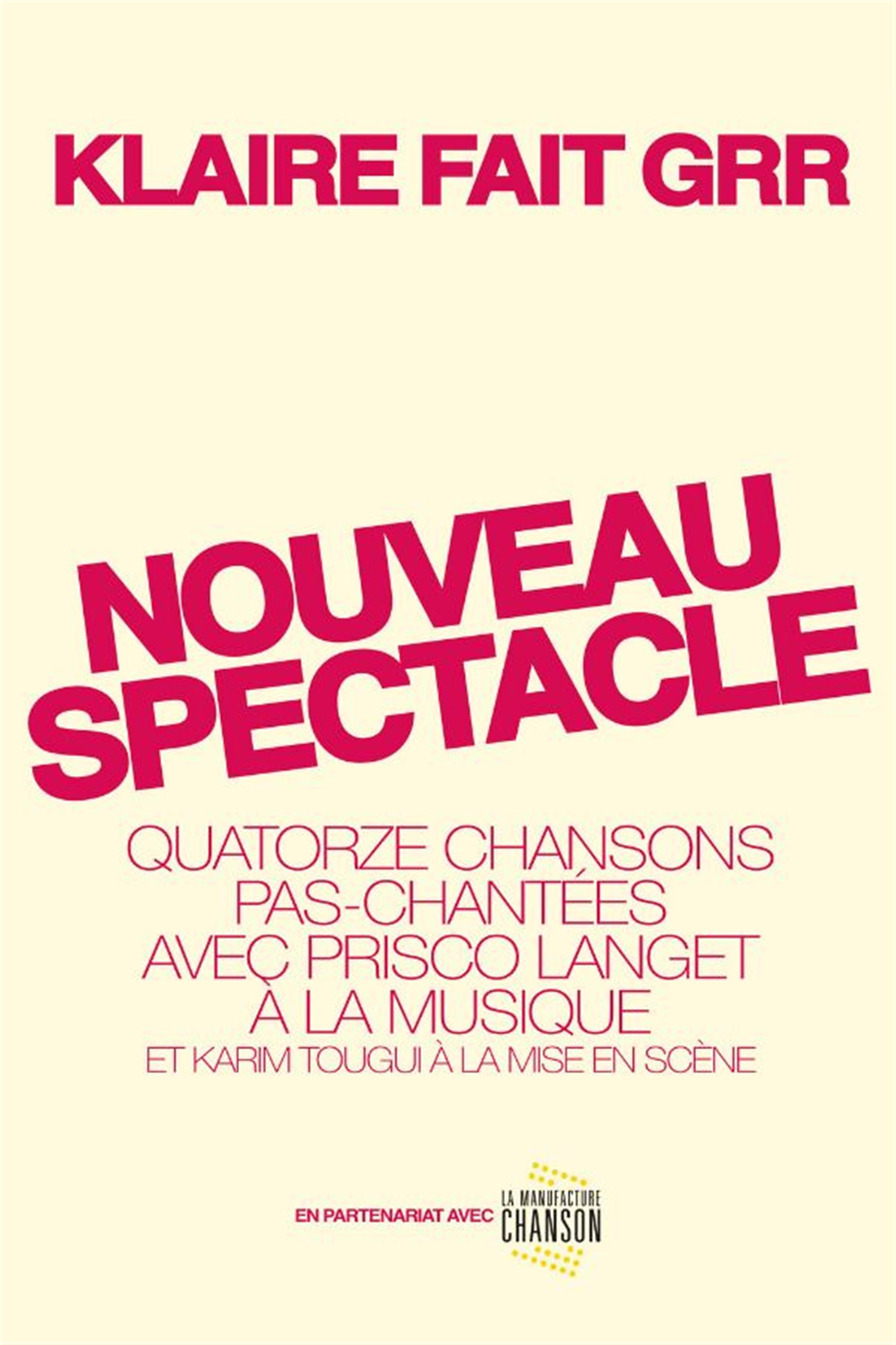 Portrait de Klaire fait Grr