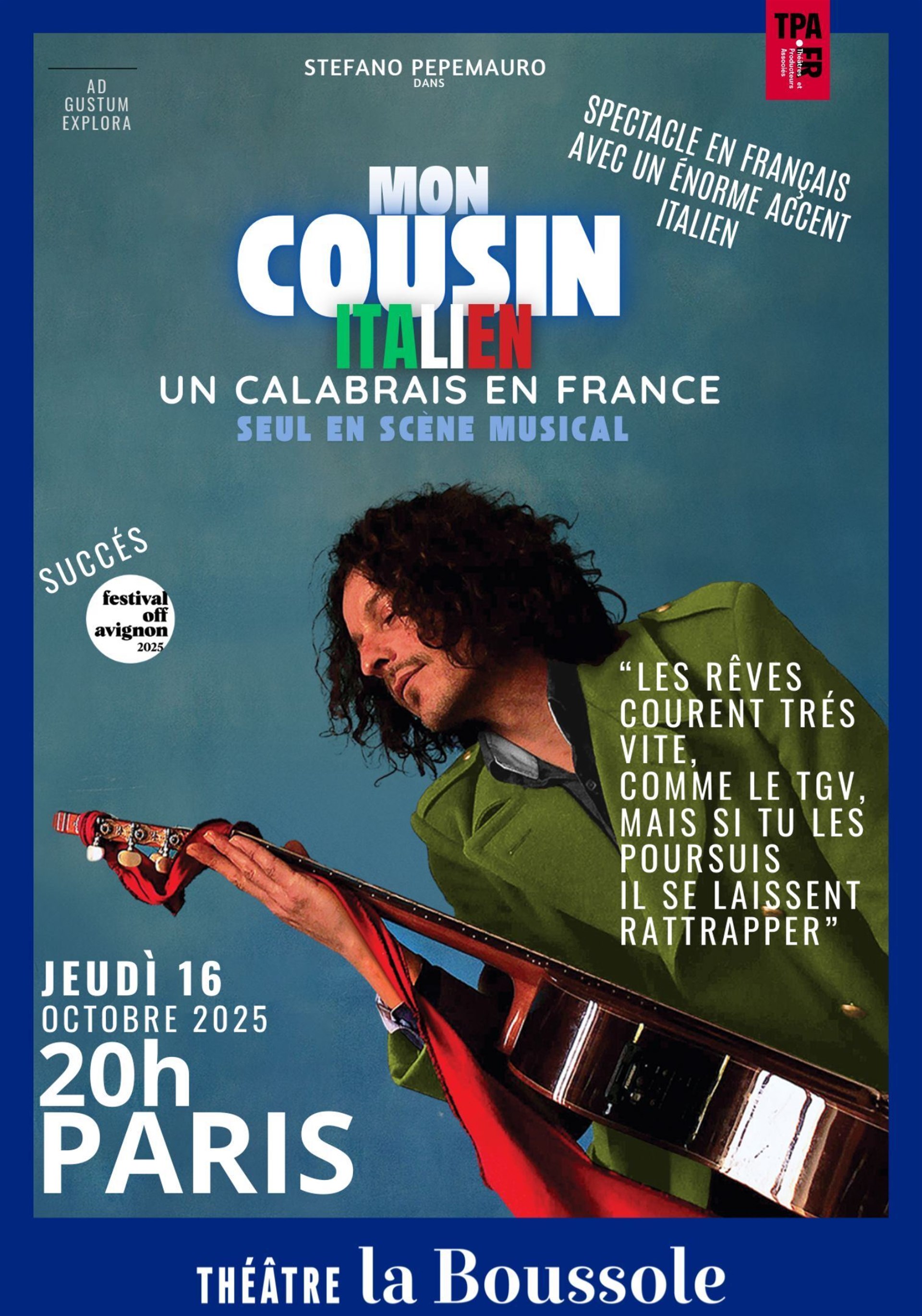 Portrait de Mon cousin Italien