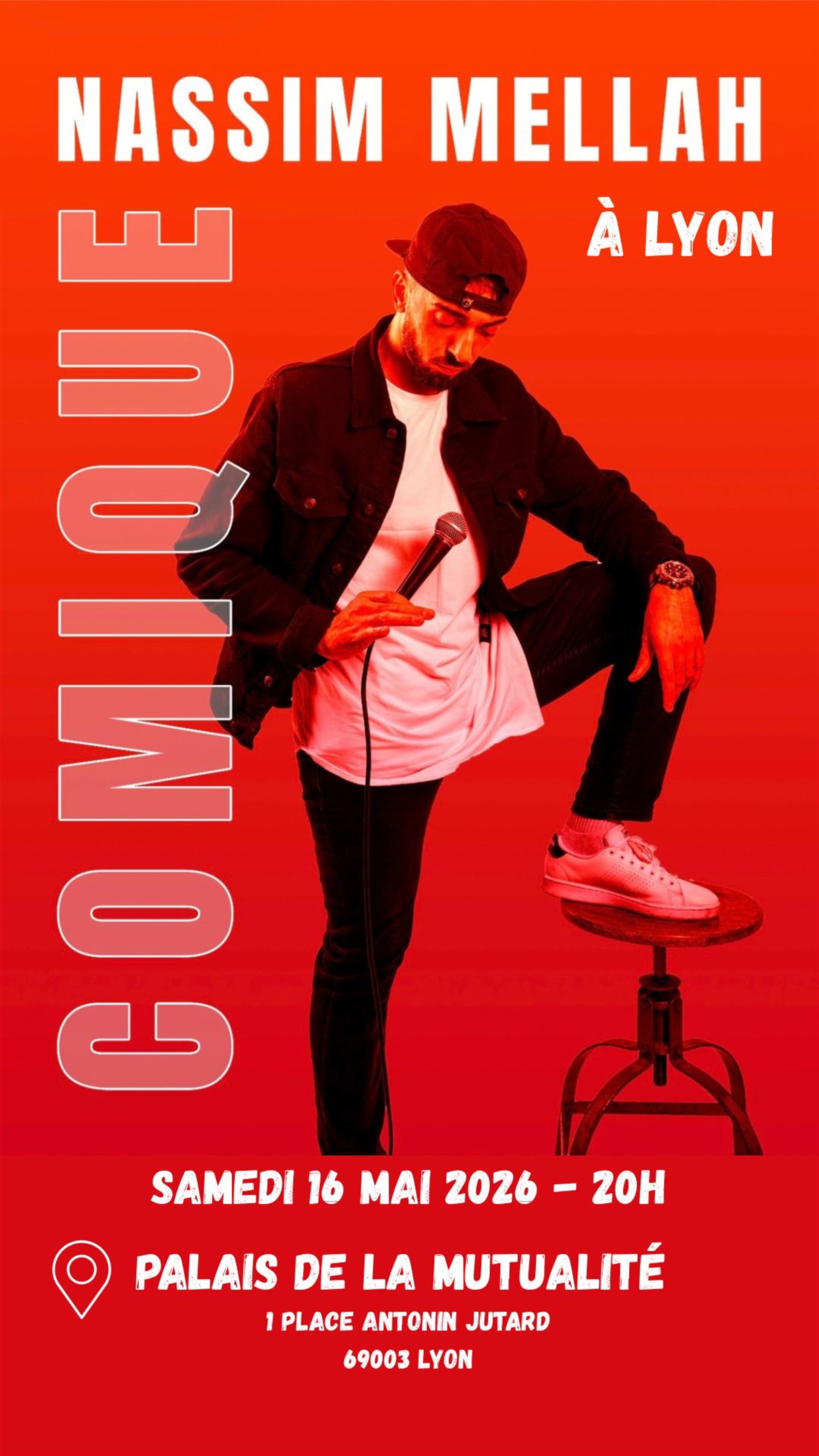 Portrait de Nassim Mellah