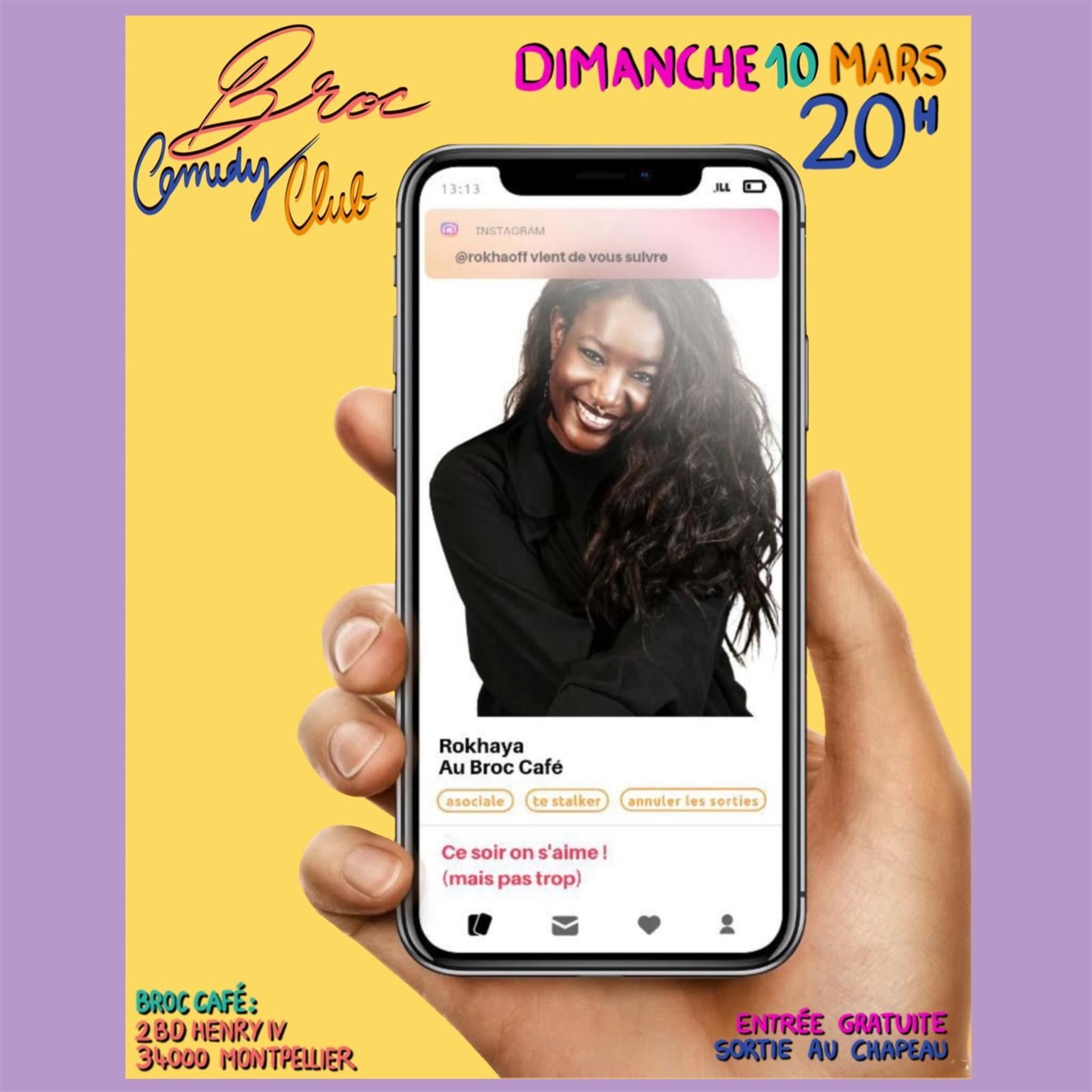 Portrait de Rokhaya Diallo