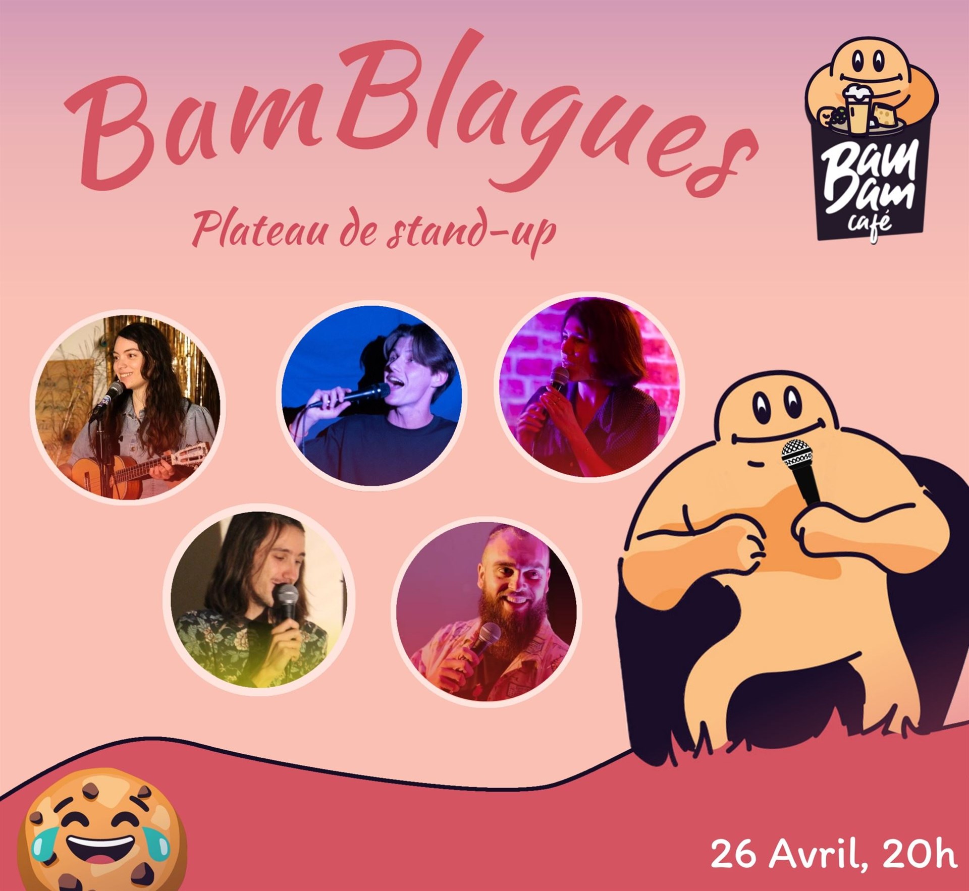 Portrait de Soirée Bam-blagues