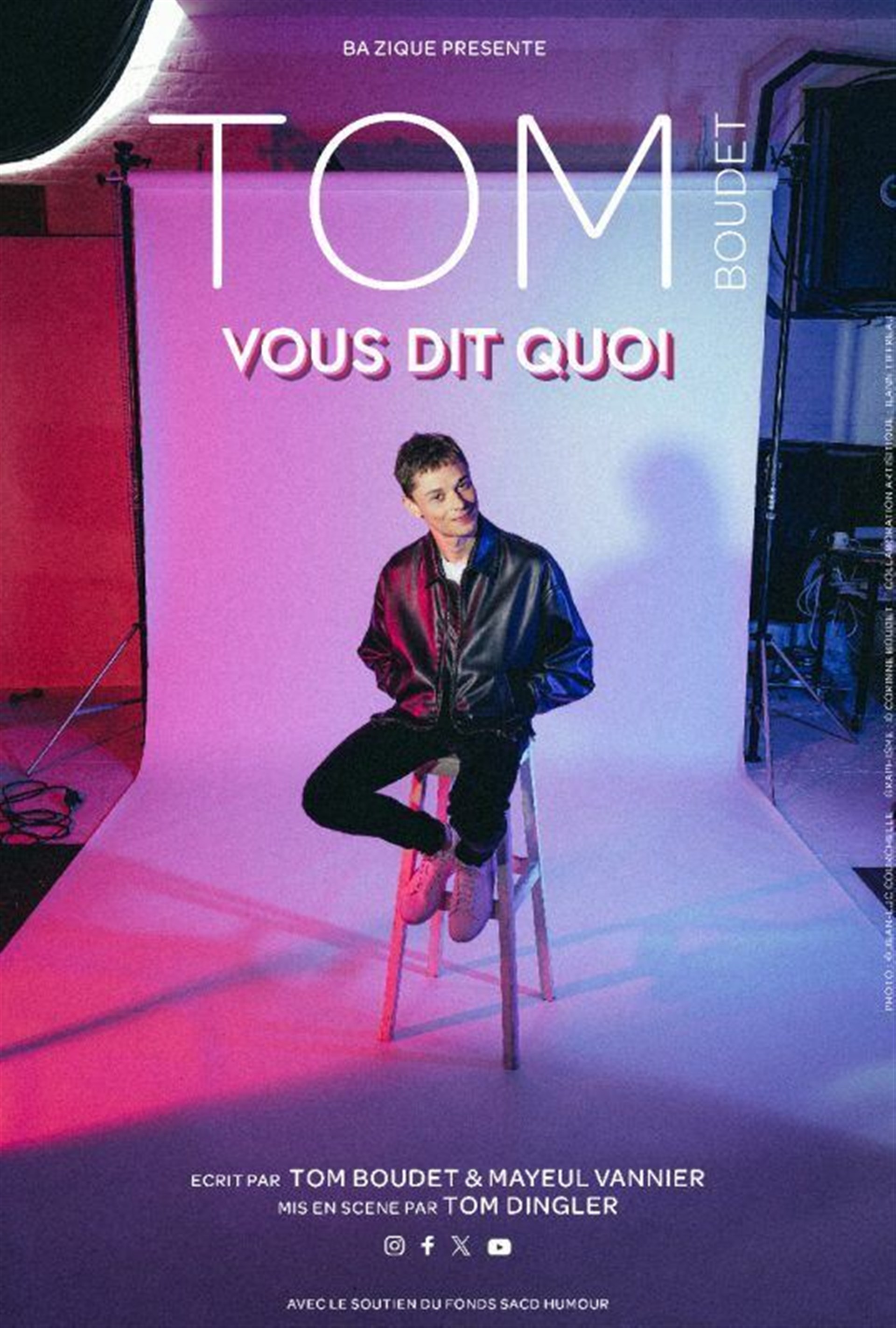 Portrait de Tom Boudet