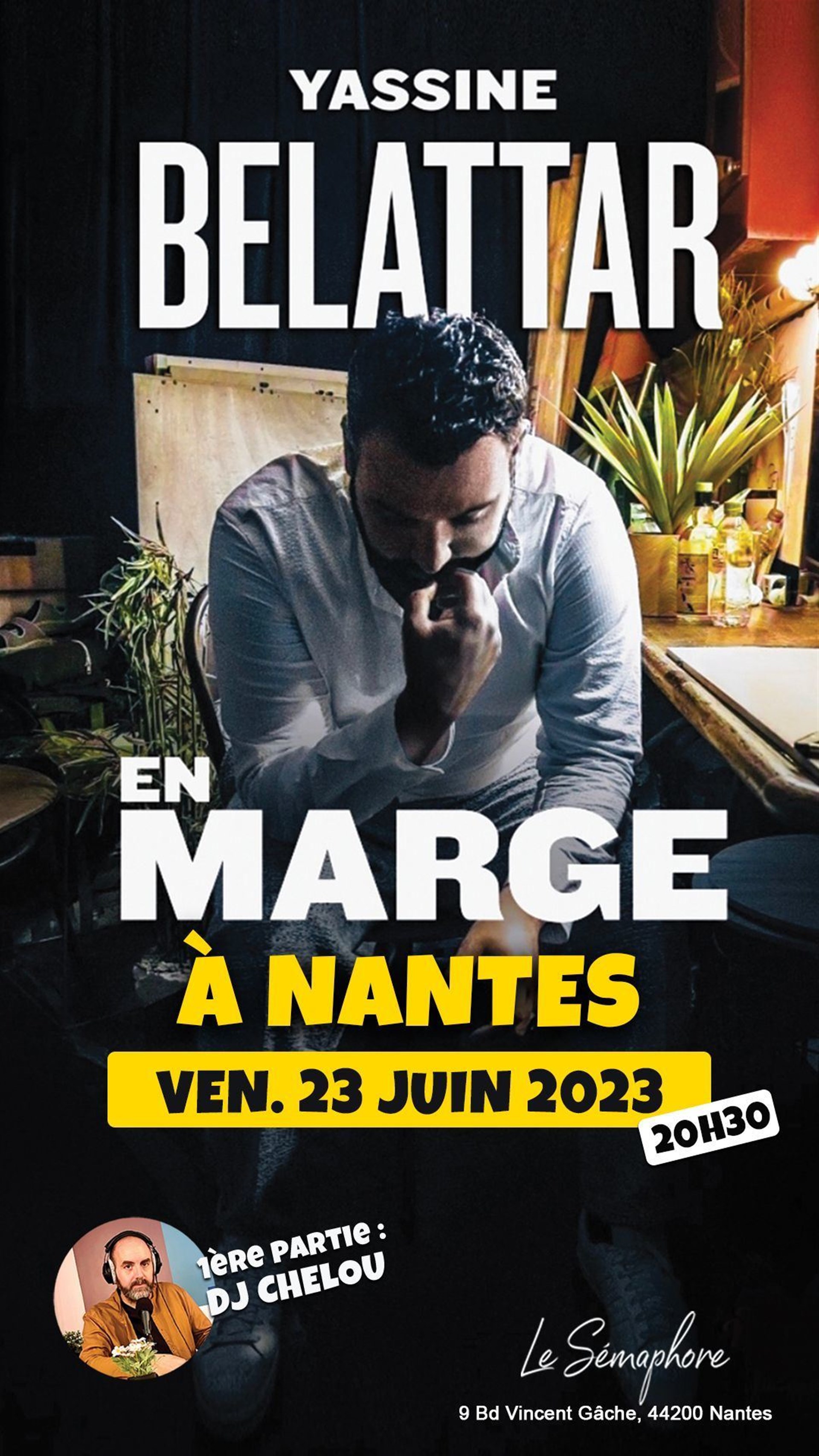 Portrait de Yassine Belattar